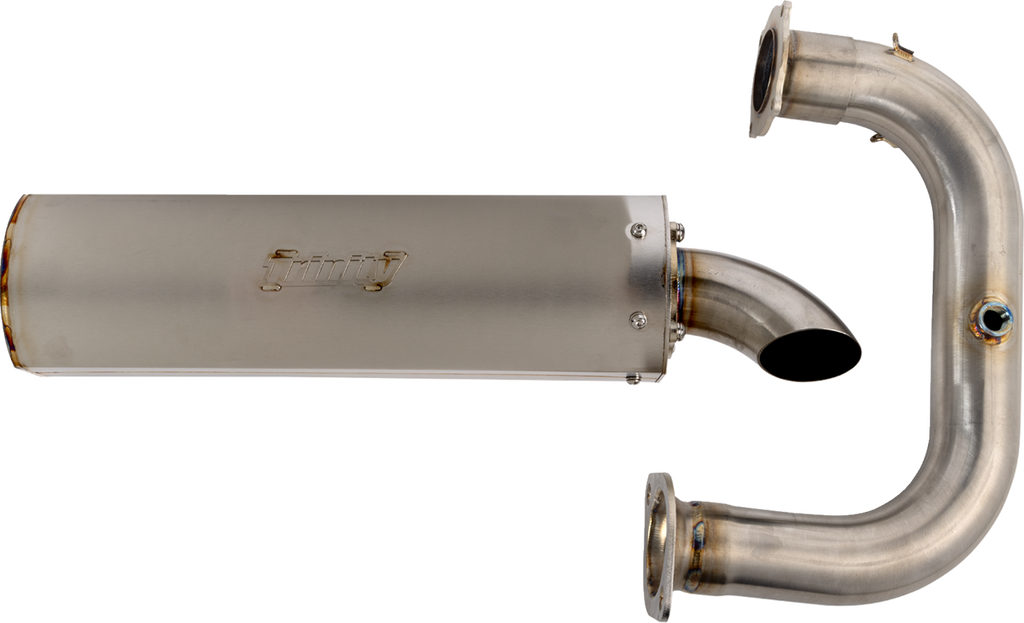 TRINITY RACING Slip-On Muffler - Stainless Steel - Talon 1000R/X