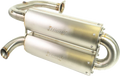 TRINITY RACING Quiet Slip-On Muffler - Stainless Steel - Dual - Talon 1000R/X