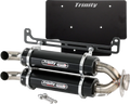 TRINITY RACING Stage 5 Dual Slip-On Muffler - Xpedition