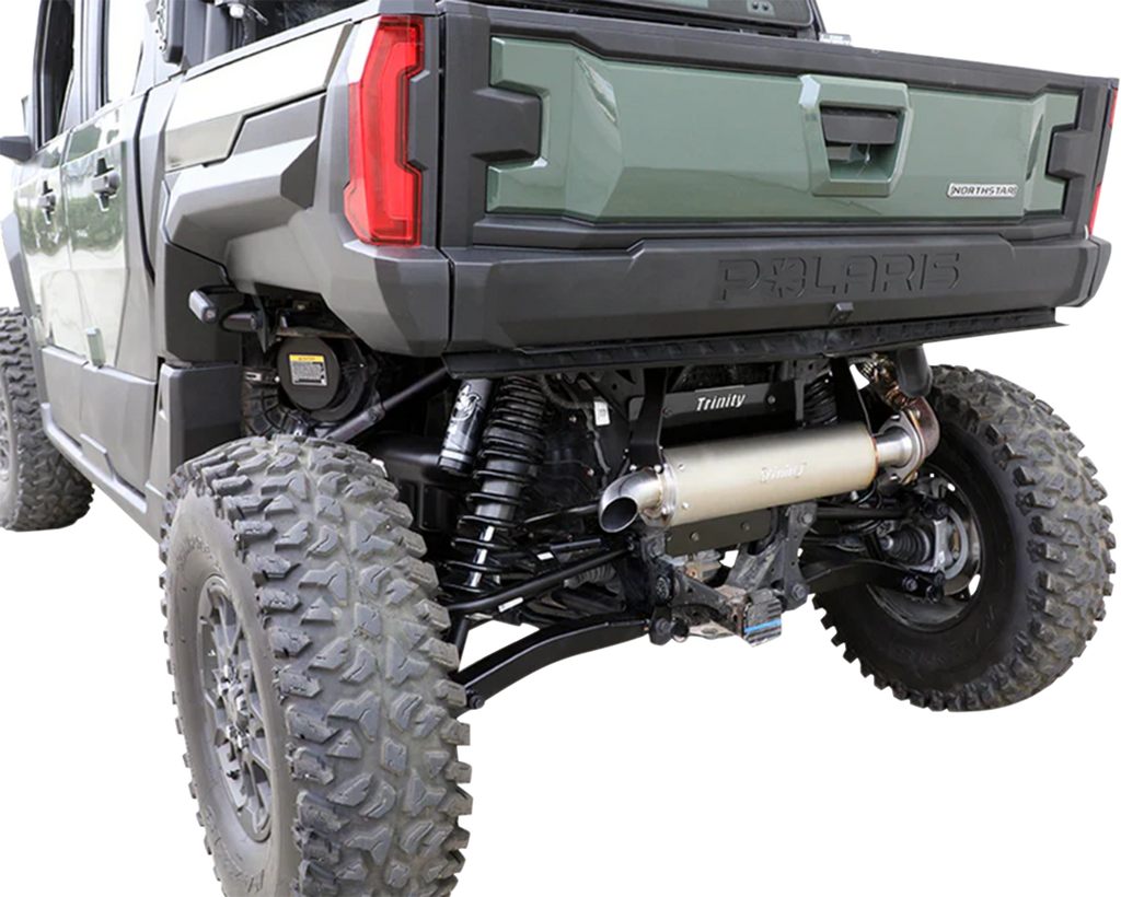 TRINITY RACING Slip-On Muffler - Stainless Steel - Xpedition