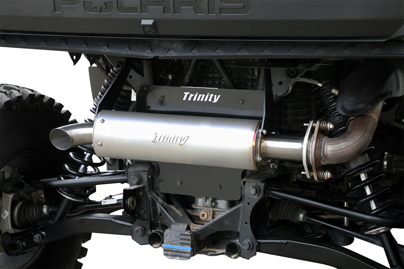 TRINITY RACING Slip-On Muffler - Stainless Steel - Xpedition