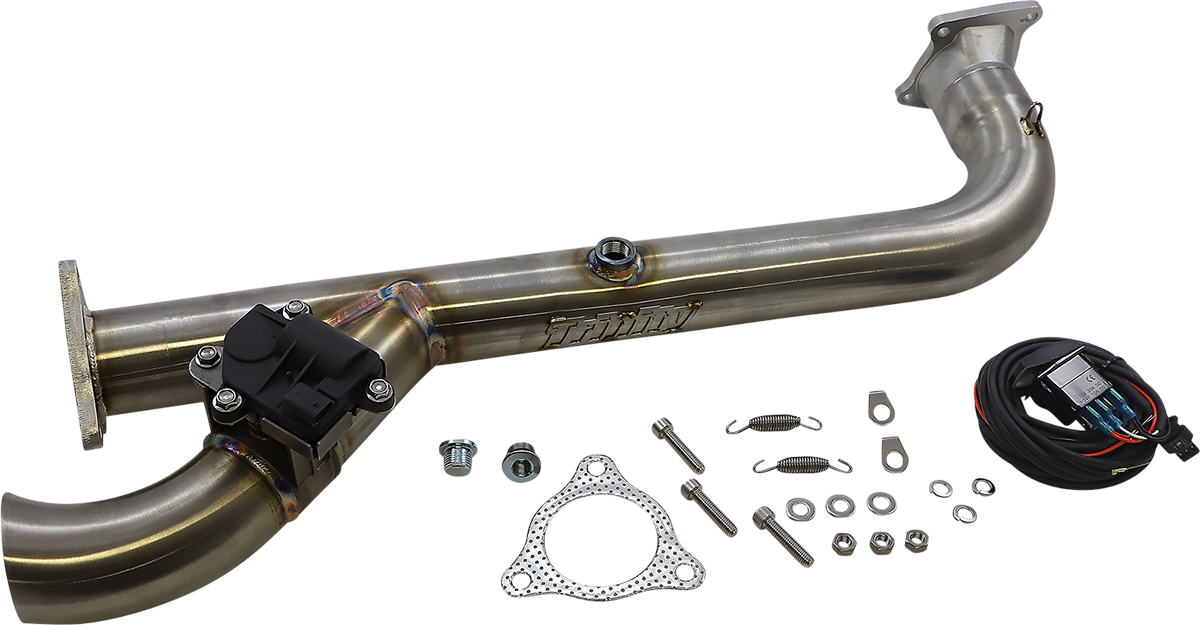TRINITY RACING Cut Out Header - RZR Turbo