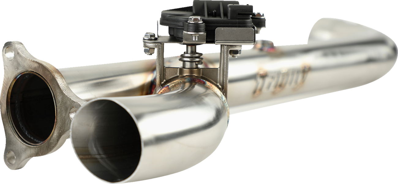 TRINITY RACING Side Piece Header Pipe - With Electronic Cut Out