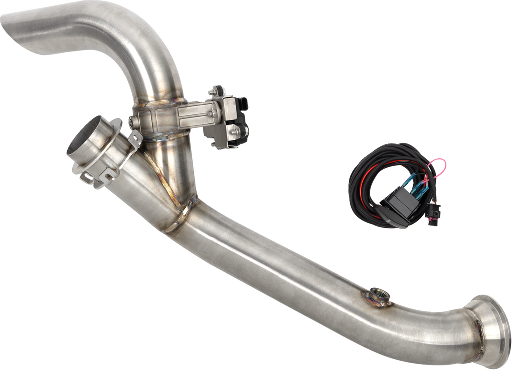 TRINITY RACING Side Piece Valved Header Pipe - Maverick R