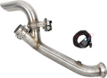 TRINITY RACING Side Piece Valved Header Pipe - Maverick R