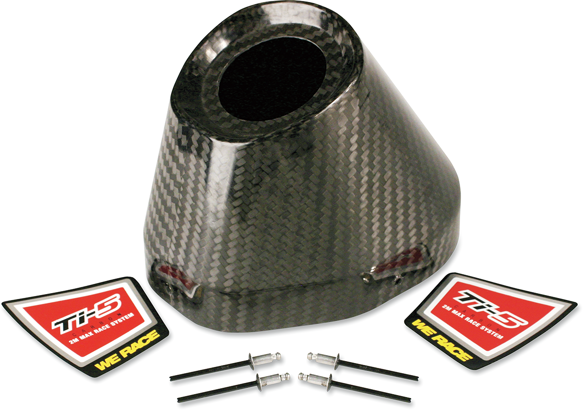 PRO CIRCUIT Replacement End Cap - Carbon Fiber - Ti-5/Ti-6