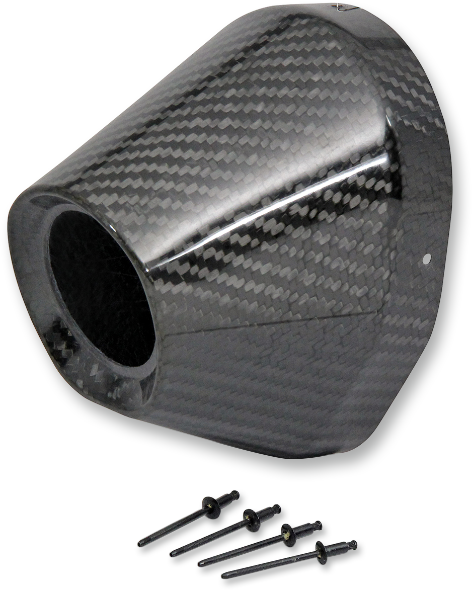 PRO CIRCUIT Replacement End Cap - Carbon Fiber - Ti-5/Ti-6