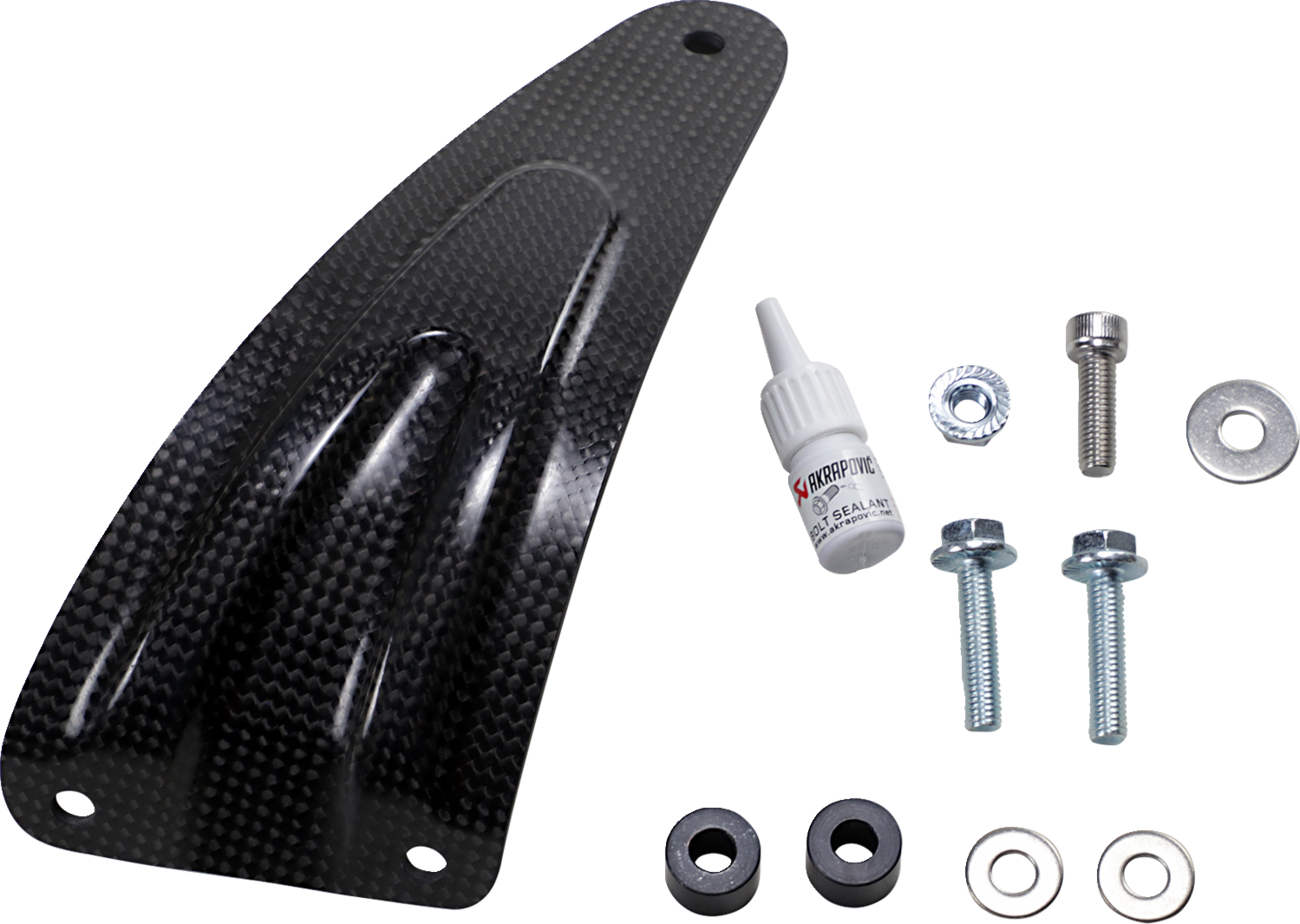 AKRAPOVIC Replacement Exhaust Bracket - Carbon Fiber - RSV4/Tuono V4