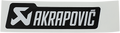 AKRAPOVIC Replacement Sticker
