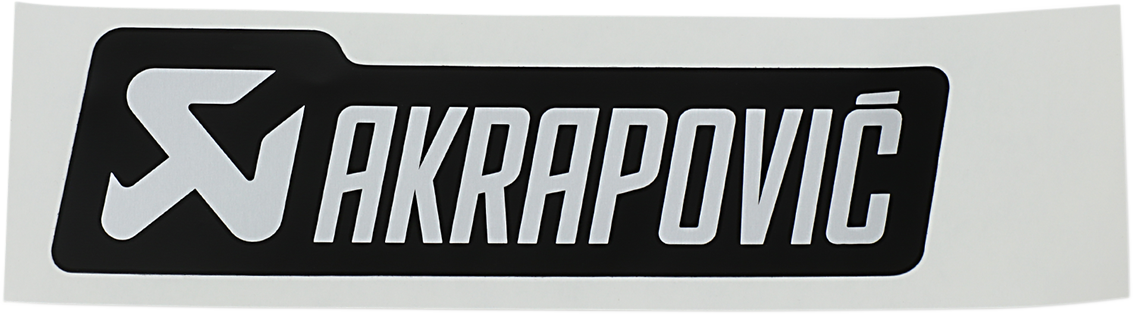 AKRAPOVIC Replacement Sticker