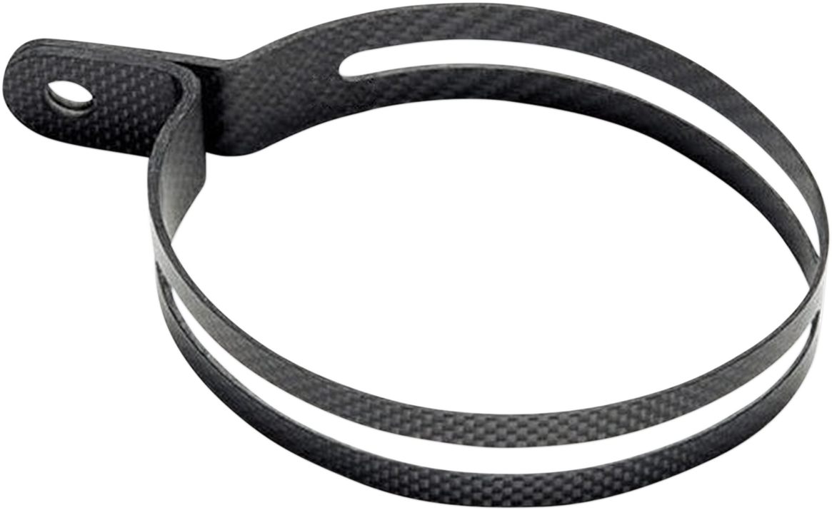 AKRAPOVIC Muffler Clamp - Carbon Fiber - P-MCCAP3X