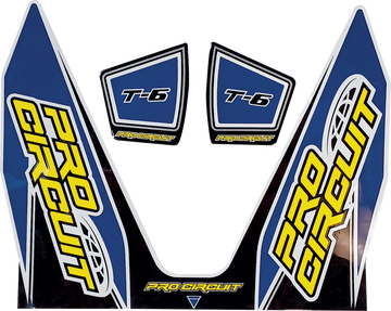 PRO CIRCUIT T-6 Decal - Dark Blue