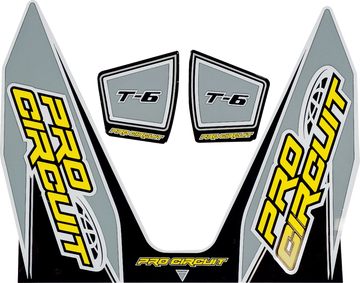 PRO CIRCUIT T-6 Decal - Gray
