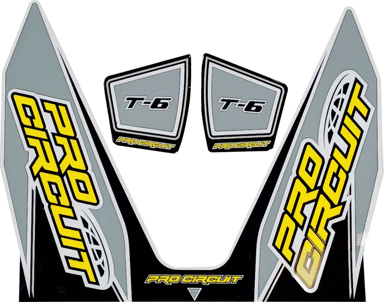 PRO CIRCUIT T-6 Decal - Gray