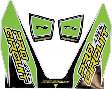 PRO CIRCUIT T-6 Decal - Green