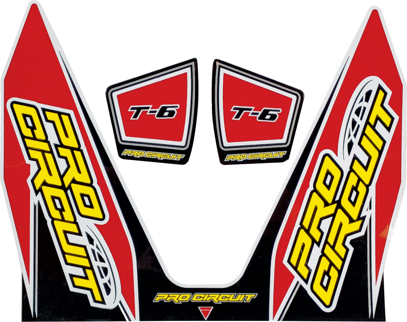 PRO CIRCUIT T-6 Decal - Red
