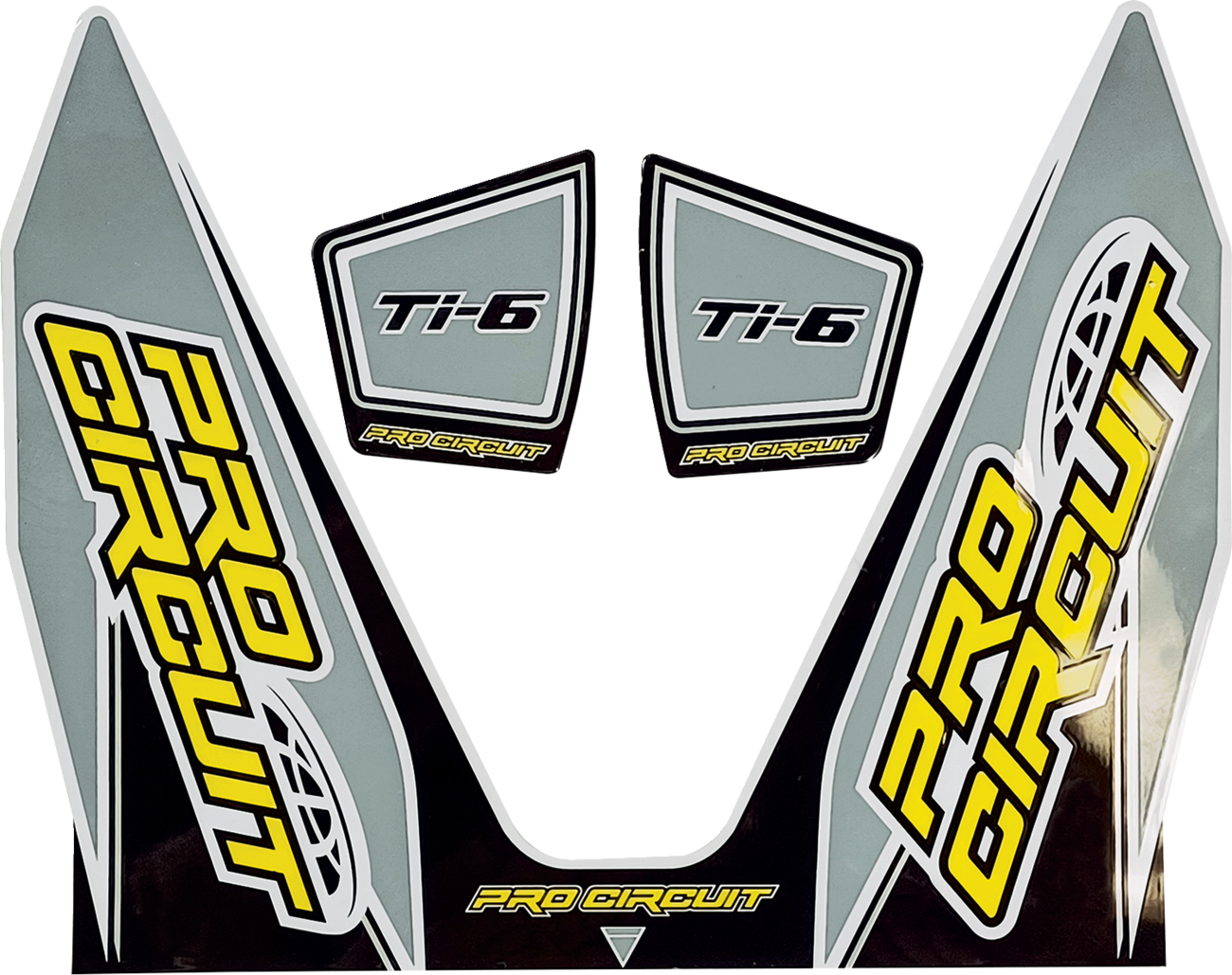 PRO CIRCUIT Ti-6 Decal - Gray
