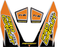 PRO CIRCUIT Ti-6 Decal - Orange