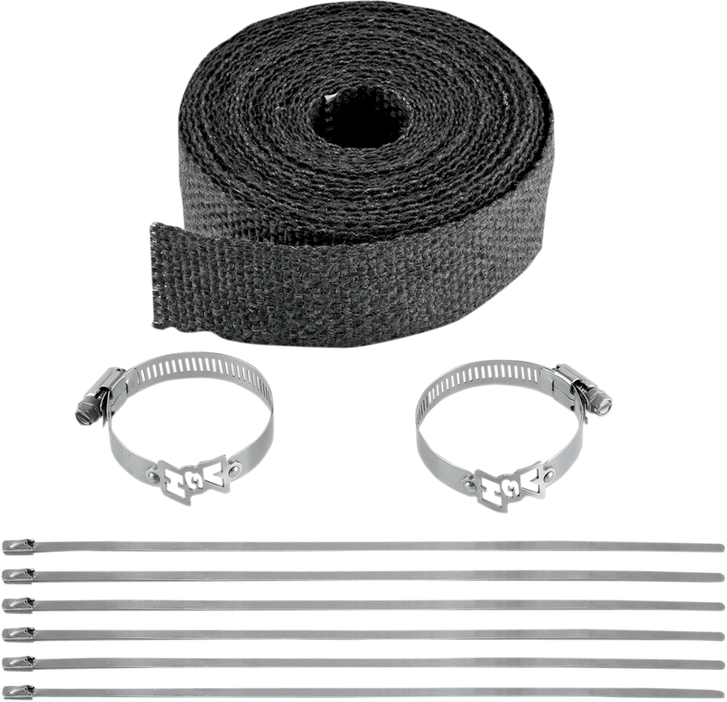 VANCE & HINES Header Wrap Kit - 2" x 25' - Black