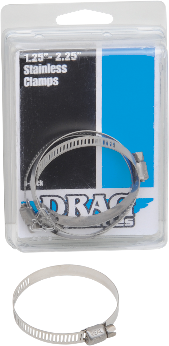 Drag Specialties Clamps Ss 1.25'-2.25'DIA