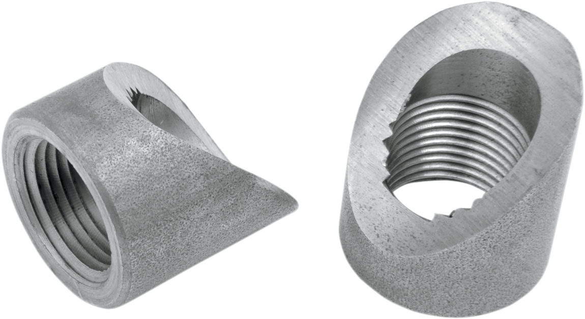 Drag Specialties Bungs 02 Weld 45DEG 18MM