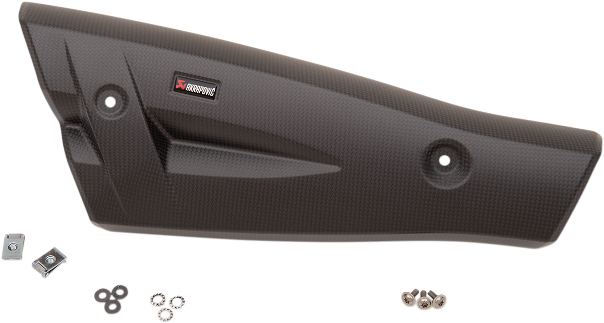 AKRAPOVIC Heat Shield - Carbon Fiber - Monkey