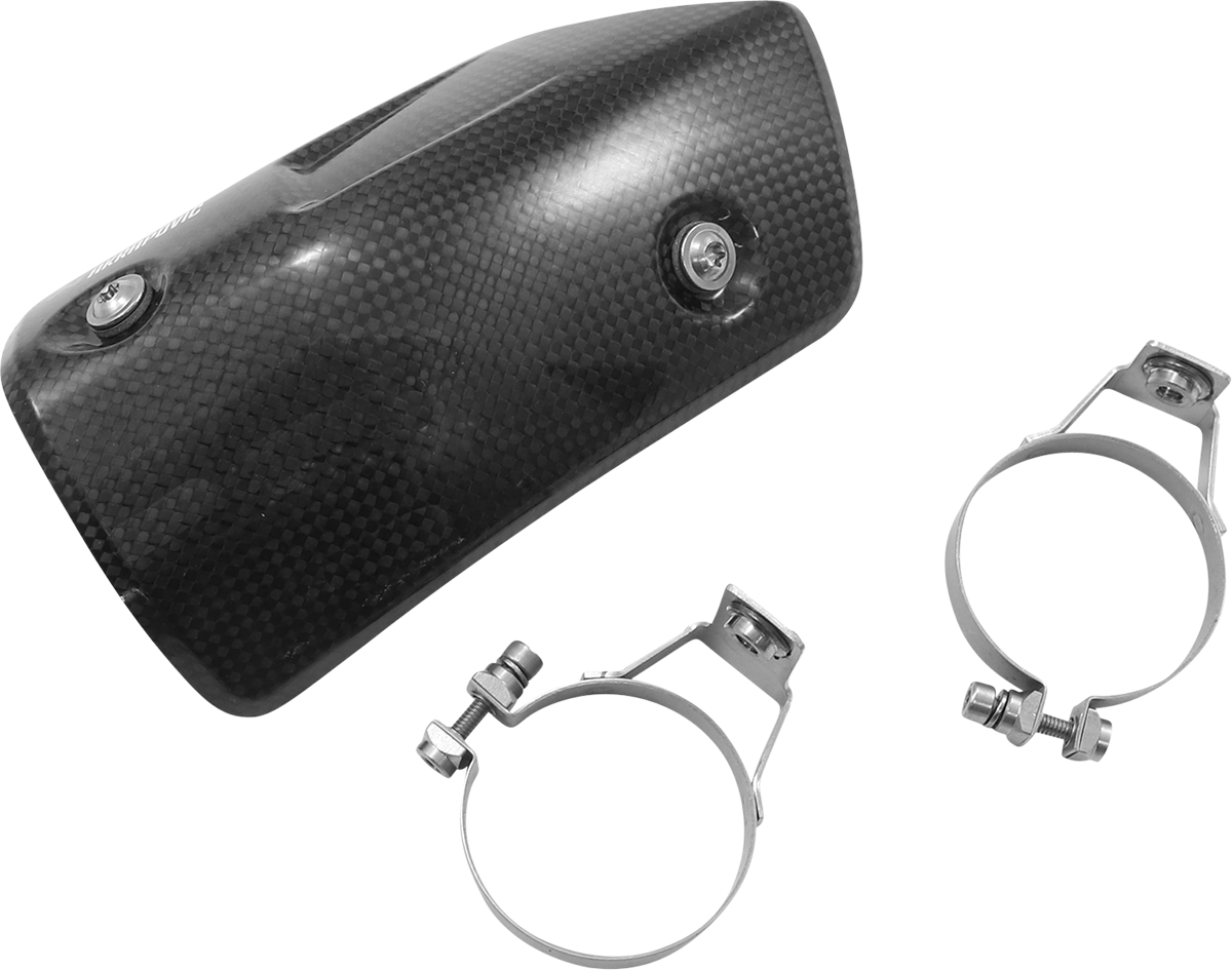 AKRAPOVIC Heat Shield - Carbon Fiber - Grom