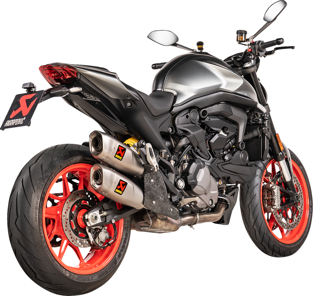 AKRAPOVIC Heat Shield - Carbon Fiber - Monster