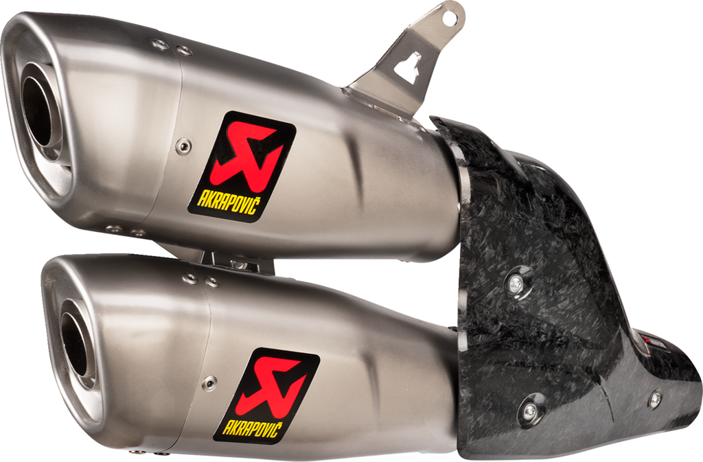 AKRAPOVIC Heat Shield - Carbon Fiber - Monster