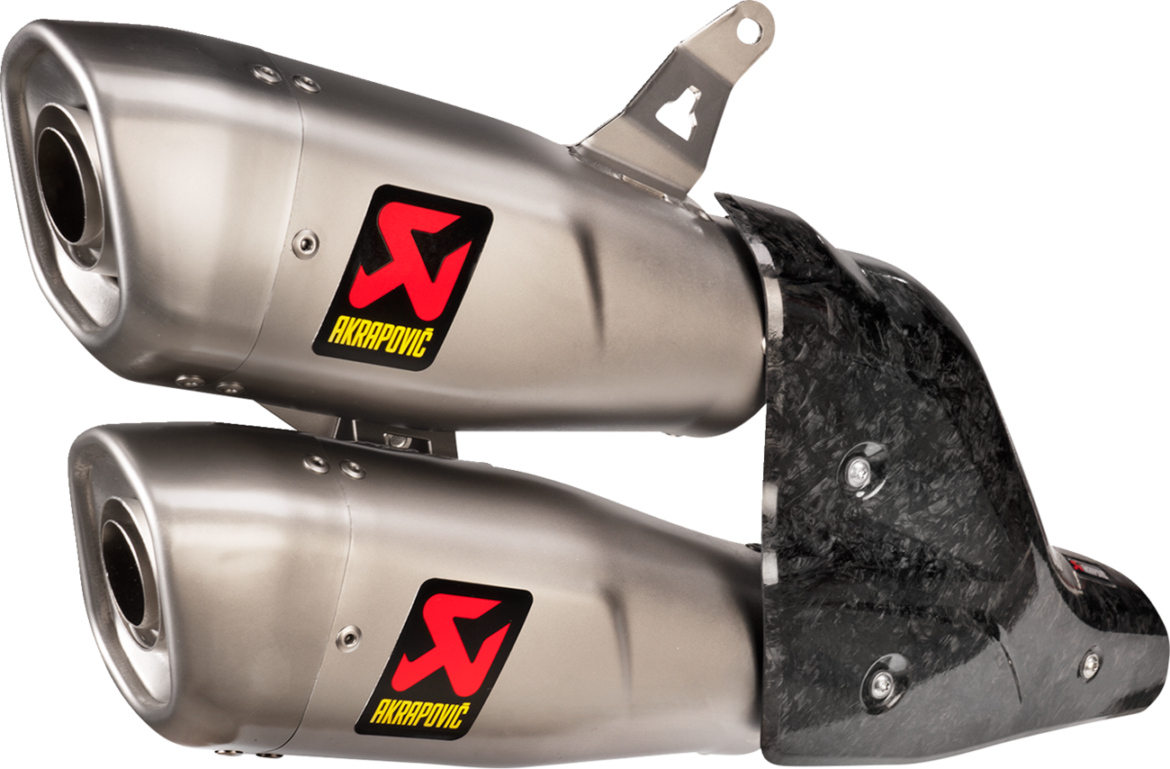 AKRAPOVIC Heat Shield - Carbon Fiber - Monster