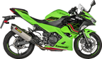 AKRAPOVIC Heat Shield - Carbon Fiber - Ninja 400/Z400/500/Z500
