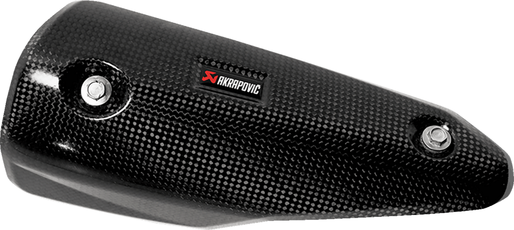 AKRAPOVIC Heat Shield - Carbon Fiber - Ninja 400/Z400/500/Z500