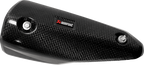 AKRAPOVIC Heat Shield - Carbon Fiber - Ninja 400/Z400/500/Z500