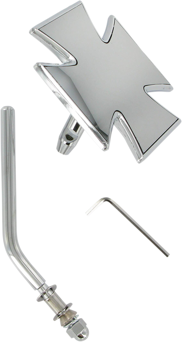 Drag Specialties Maltese Rond Stem Mirrors