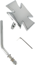 Drag Specialties Maltese Rond Stem Mirrors