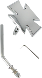 Drag Specialties Maltese Rond Stem Mirrors