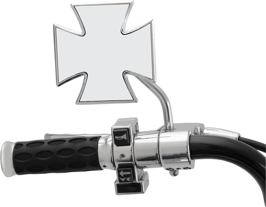 Drag Specialties Maltese Rond Stem Mirrors