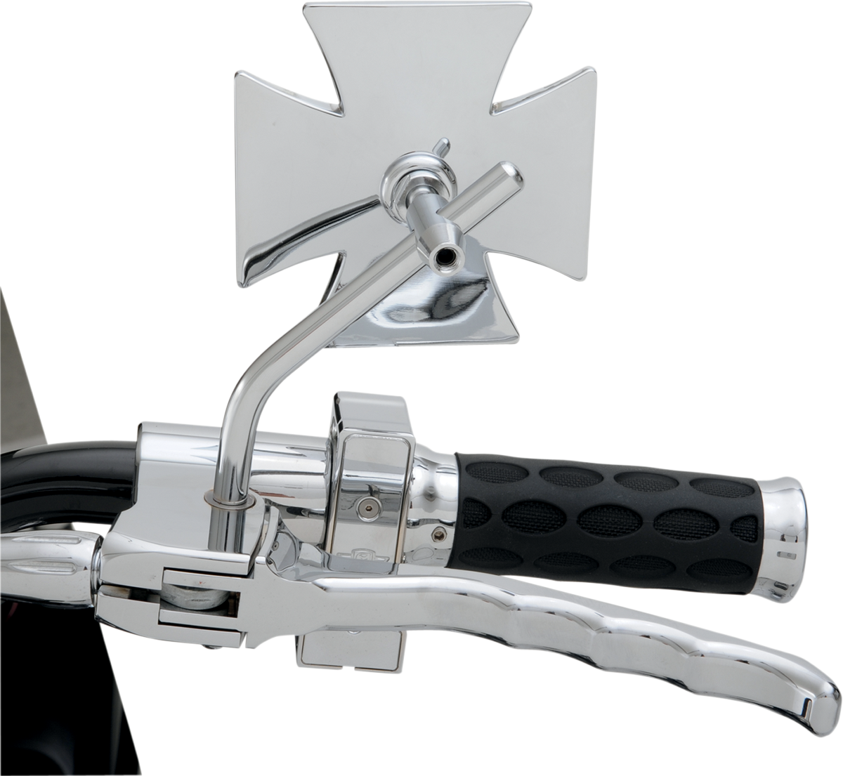 Drag Specialties Maltese Rond Stem Mirrors