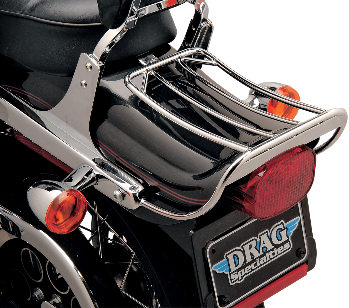 Drag Specialties Luggage Rack 02-05 Fxdwg