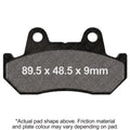 EBC 92-93 Honda CN 250 Helix Front Left/Right FA-SFA-X Brake Pads