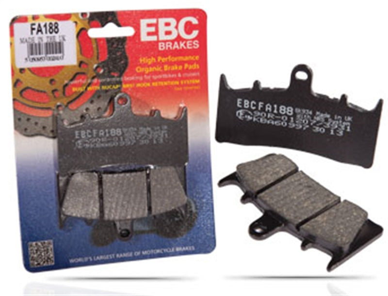 EBC 92-93 Honda CN 250 Helix Front Left/Right FA-SFA-X Brake Pads