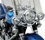 Drag Specialties Visor 7'HD Lt Chr Pln