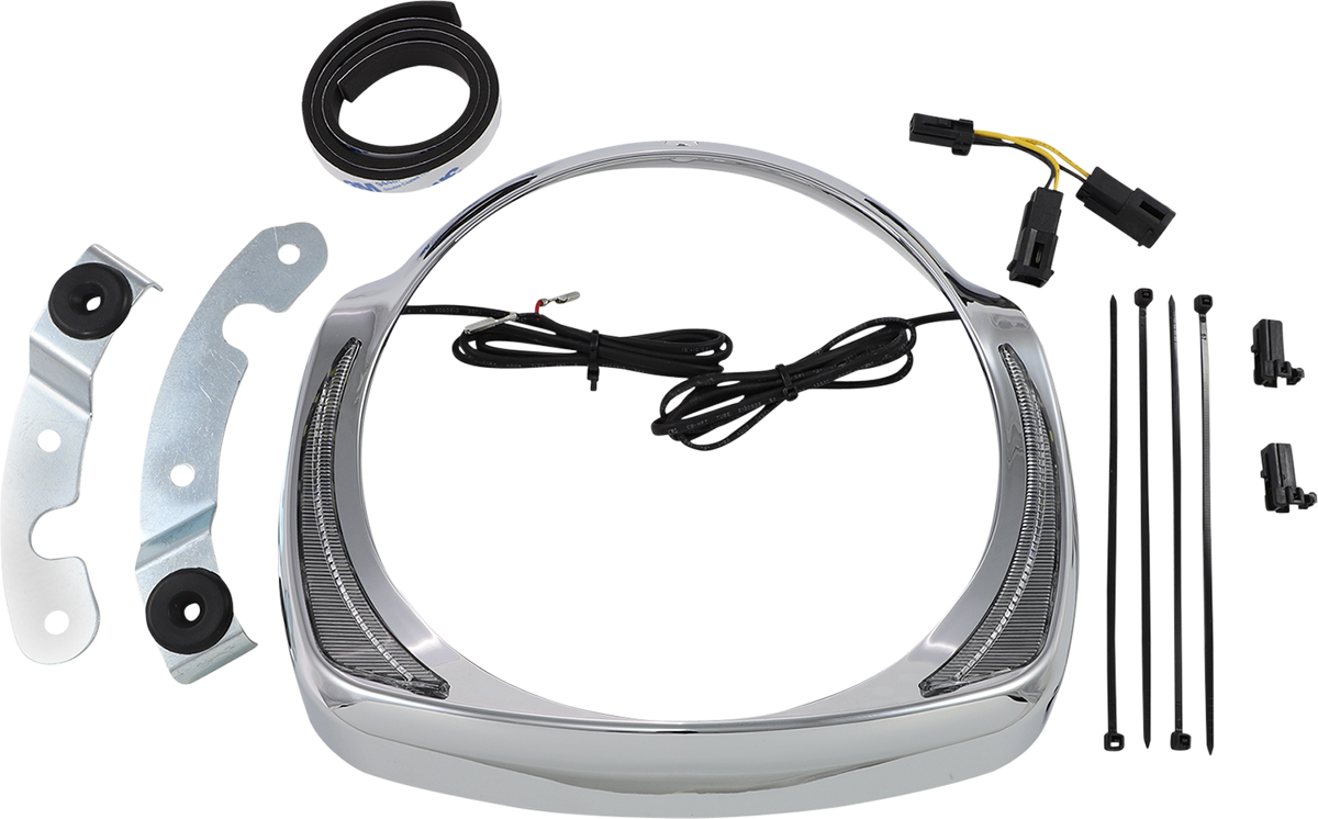 Ciro Bezel Headlight Chrome