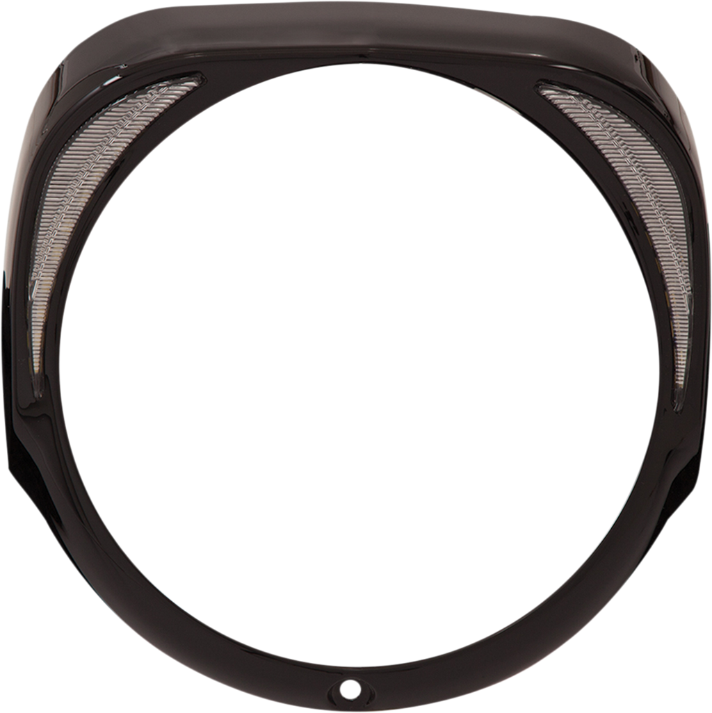 Ciro Bezel Headlight Black