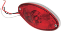 Drag Specialties Taillight, Cateye Led - Red