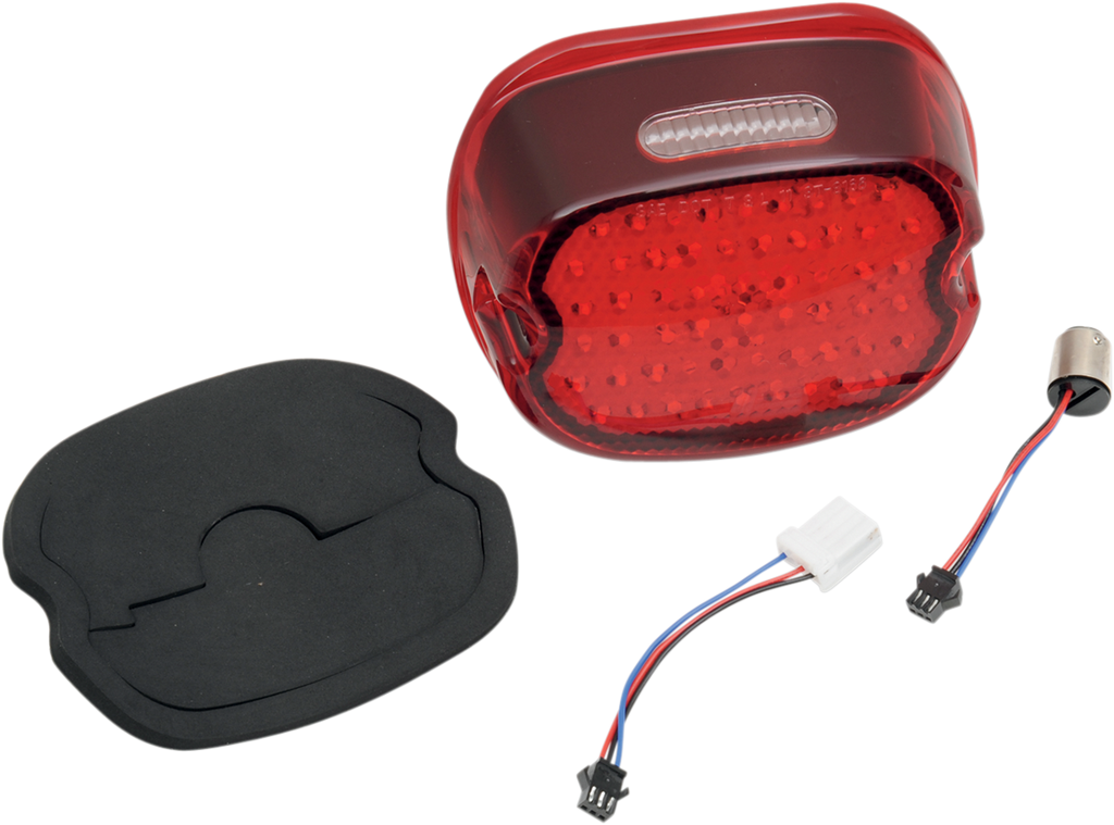 Drag Specialties Taillight Red/top Lo Pro