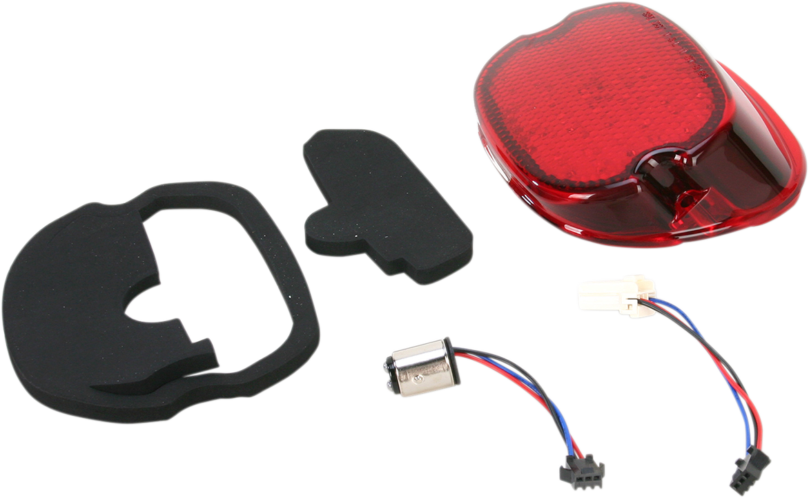 Drag Specialties Taillight Red/bott Lo Pro