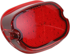 Drag Specialties Taillight Red/notag Lopro