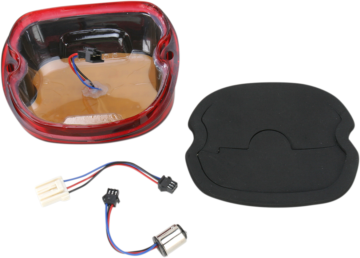 Drag Specialties Taillight Red/notag Lopro