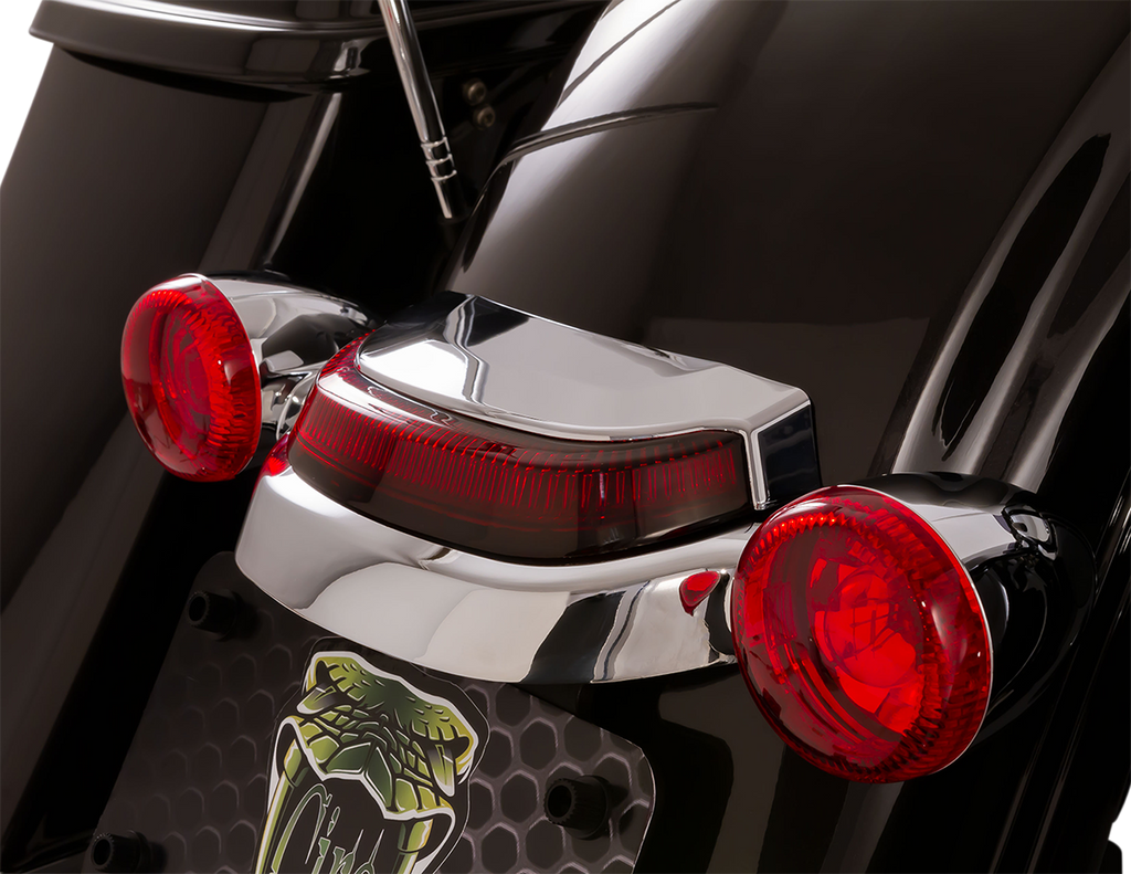 Ciro Taillight Ltstrk - Red/Chrome